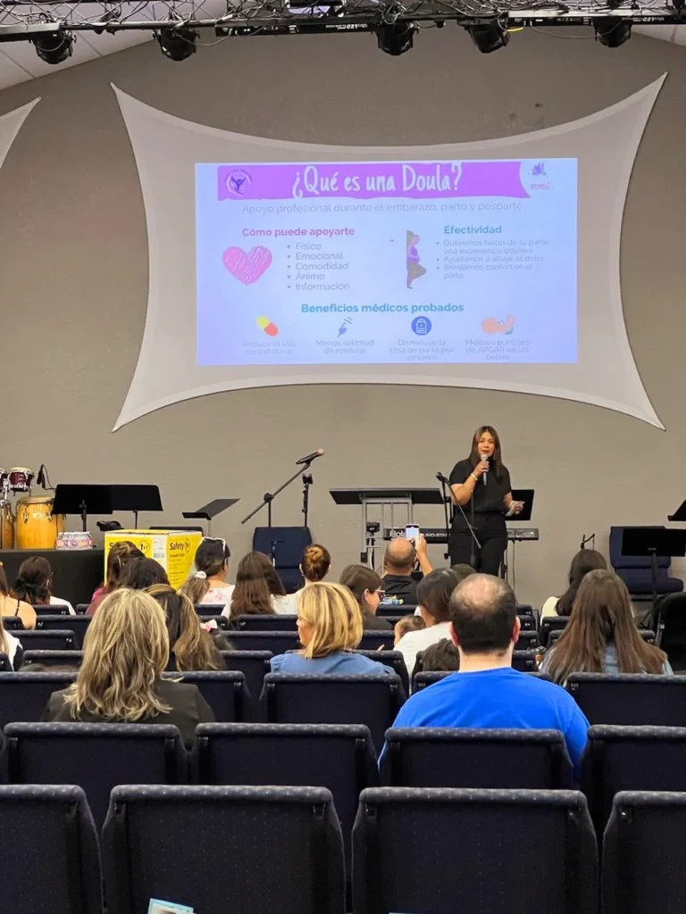 Melissa exposing abou doula services